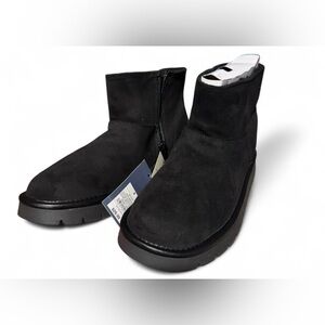 Size 10 Universal Thread Memory Foam Black Ankle Boots